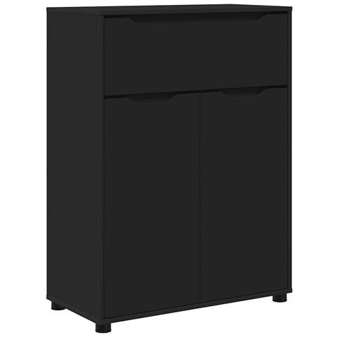 Mobile da Bagno Nero 72,5 x 36,5 x 100 cm Legno multistrato - Foto 1
