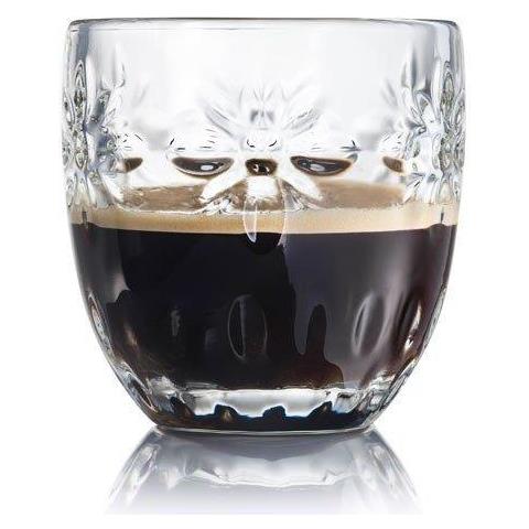 Espresso Fleurs Bicchiere da 100 ml Elegante tazzina da caffè espresso - Foto 1