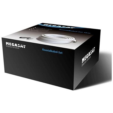 100147 cavo coassiale 30 m F Bianco - Foto 1