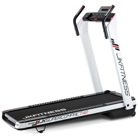 Linea Home Salvaspazio Supercompact White Sc48 Tapis Roulant 2.0 - 3.0 Hp 16 Km /h + Speakers Bt + Usb + Ingresso Mp3 - Foto 1