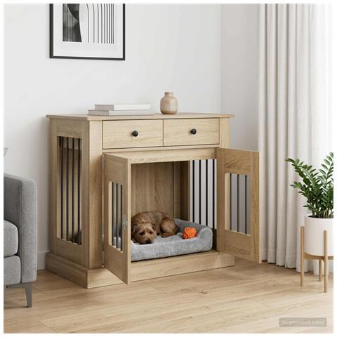 Mobile da cassa per cani Rovere Sonoma 90 x 47,5 x 80 cm - Foto 2
