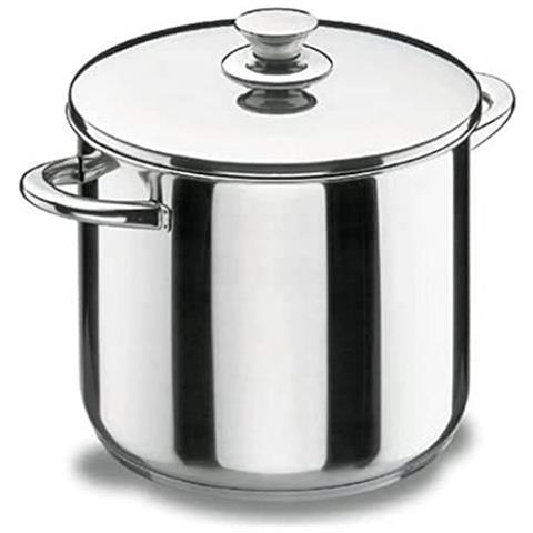 40121 - Pentola Vitrocor super alta in acciaio inox da 20 cm con coperchio - Foto 1