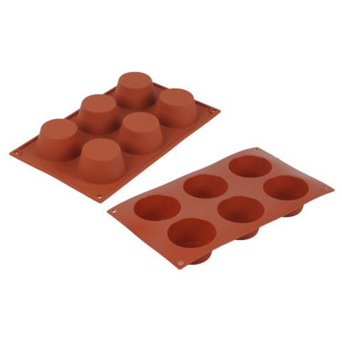 Stampo per 6 Muffin in Silicone - Foto 1