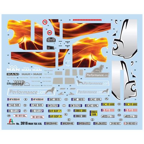 Man Tgx Xxl D38 Kit 1:24 - Foto 1