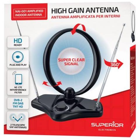 Antenna Digitale Terrestre Superior Supnai001 - Foto 3