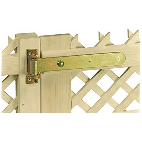 Bandella Diritta Con Chiusura Arrotondata Cilindro 16 Mm / 500 X 45 Mm / 1 Zinco Giallo Pz Galvanicamente - Foto 2