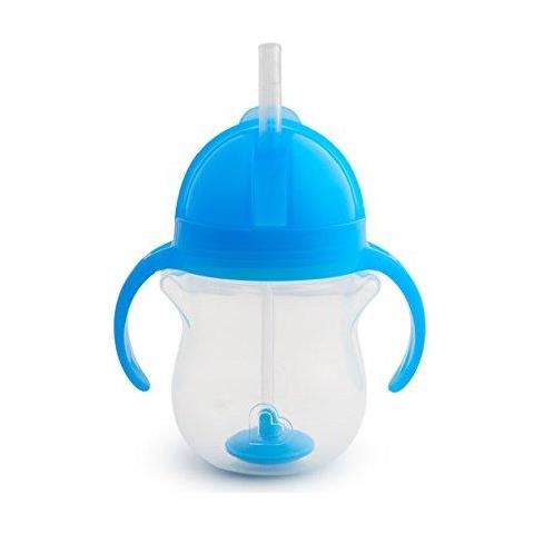 Fare Clic Su Blocco Tip E Sip Ponderato Flexi Paglia Trainer Cup (7 Oz 207 Ml Blu)  - Foto 1