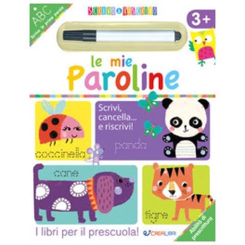 Le Mie Paroline. Scrivo&riscrivo. Ediz. A Colori. Con Pennarello - Foto 1