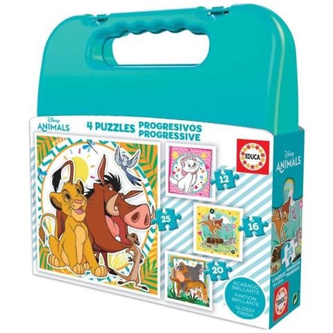 Puzzle - Custodia Progressiva Disney Animals - Foto 1