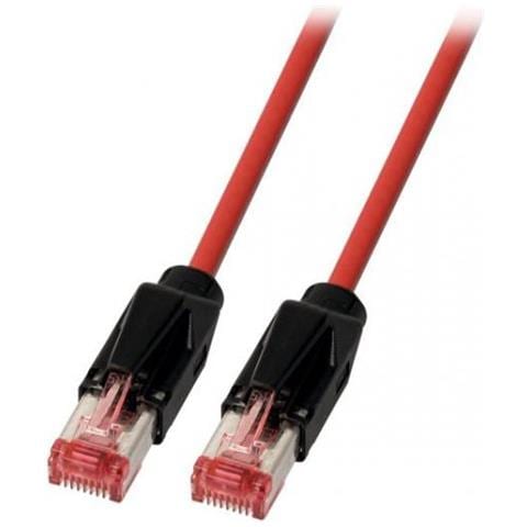 Efb Elektronik K8048pui10 Cavo Di Rete Nero, Rosso 10 M Cat6a S /ftp (s-stp) - Foto 1