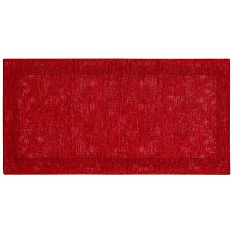 Tappeto Passatoia Cucina Corsia Retro Antiscivolo Disegno Dublino By Suardi 55x80 Rosso - Foto 1
