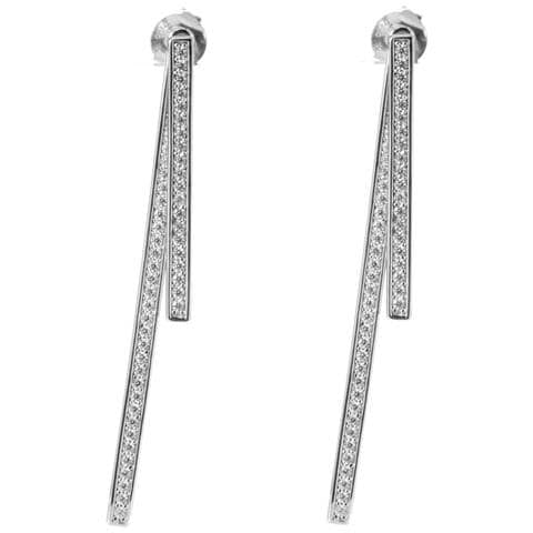 Orecchini Donna E1035-cz (5 Cm) - Foto 1