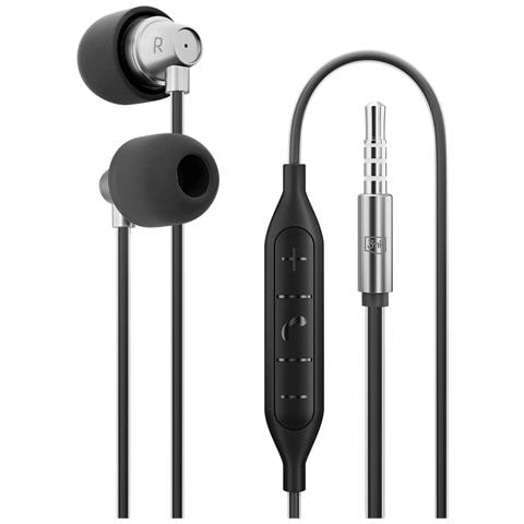 Auricolari Cablati Jack 3,5 Mm In-ear Kit Mani Libere Con Microfono, Nero - Foto 1