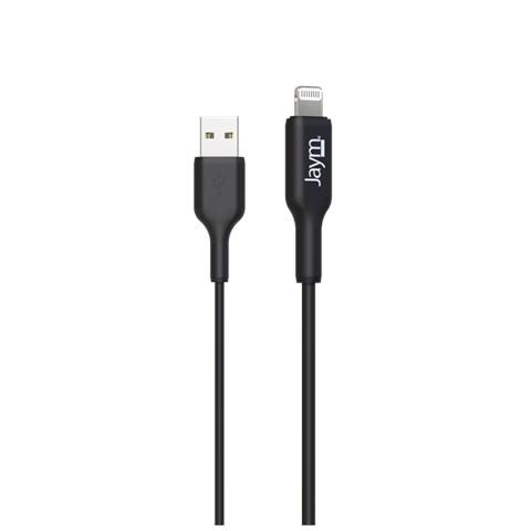 Cavo Ricarica E Sincronizzazione Dati Usb Verso Lightning Mfi 2,4a 1m, Nero - Foto 1