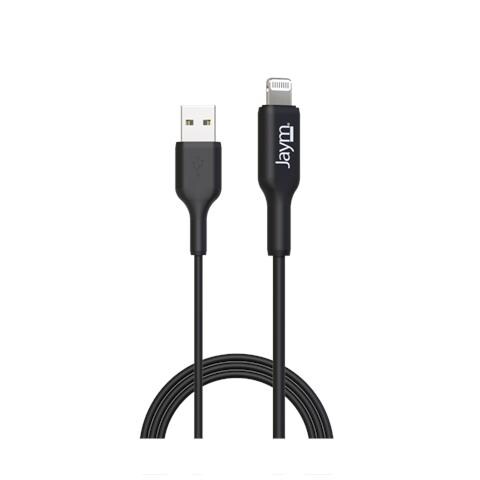 Cavo Ricarica E Sincronizzazione Dati Usb Verso Lightning Mfi 2,4a 1m, Nero - Foto 2