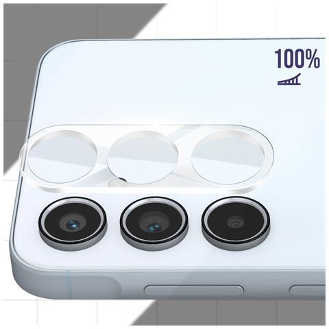 Vetro Temperato Fotocamera Per Samsung Galaxy A15 5g Antigraffio, Trasparente - Foto 2