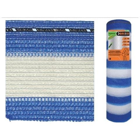 Stuoia Ombreggiante Sombrero Bianco Blu Brixo - Altezza 300 Cm - Foto 1