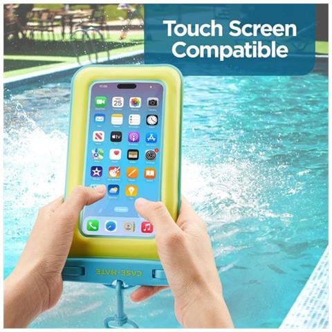 Custodia Per Telefono 6.7'' Waterproof Ip68 Galleggiante Citrus Splash, Verde Lime - Foto 2