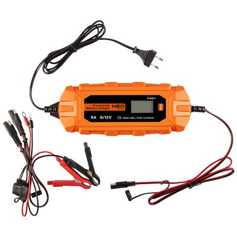 Raddrizzatore Automatico 6a / 100w, 3-150ah, Per Batterie Al Piombo / Agm / Gel - Foto 1