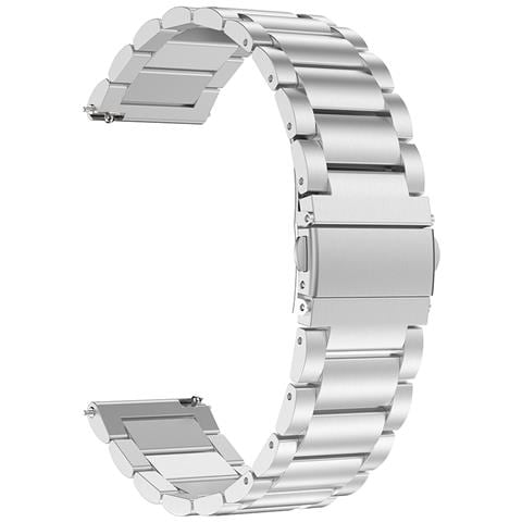 Cinturino In Acciaio Inossidabile Per Huawei Watch Gt4 45 Mm /watch 4 Pro Da 20 Mm / 42 Mm Silver - Foto 2