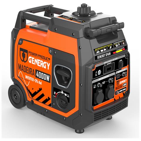 Generatore Inverter Insonorizzato Genergy Madeira 4kw Avviamento Elettrico -gruppi Elettrogeni - Foto 1