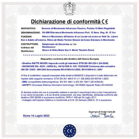 Infrarosso Sensore Di Movimento Grandangolo 3 Pezzi Per Antifurto Portata 15 Mt Da Interno Rileva Intruso Entro 90 Gra - Foto 4