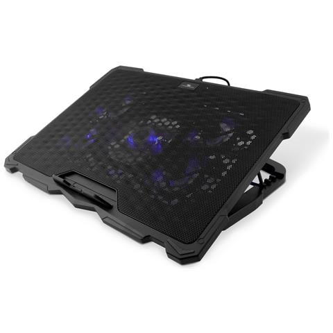 COO-NCP17-V5 base di raffreddamento per laptop 43,9 cm (17.3") 1500 Giri /min Nero - Foto 2