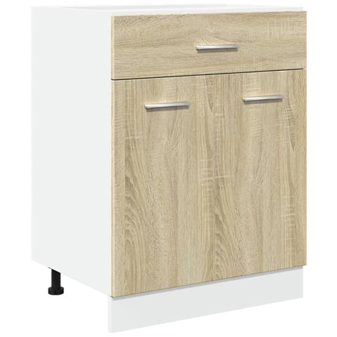 Set Mobili da Cucina 8pz “Lyon” Rovere Sonoma in Truciolato - Foto 2