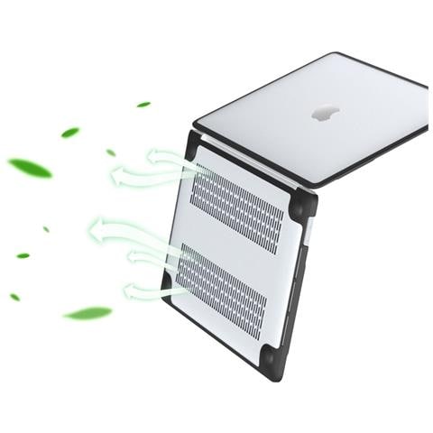 Custodia Protettiva Trasparente Compatibile Con Macbook Air 13.6 A2681 A3113 (chip M3) A3240 - Foto 4