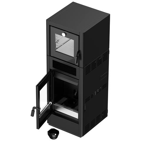 Stufa A Pellet Con Forno Sannover Ardoria 13 Kw - Foto 3