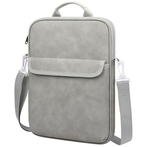 Borsa Per Laptop Da Lavoro Con Maniglia - Custodia Impermeabile E Antiurto Per Tablet Grey 11 Pollici - Foto 1