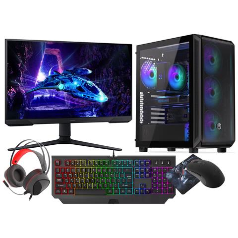 Pc Gaming Ryzen 5950x - Ram 64gb - Rtx 5060 - Ssd 1tb M.2 - Wifi - 24"" - W11 Pro - Foto 1