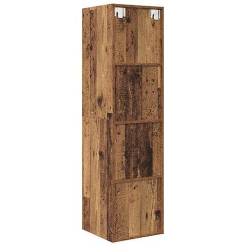 Mobile TV da Muro Legno vecchio 37 x 37 x 142.5 cm - Foto 8