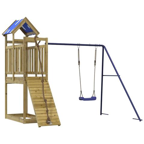 Set da Gioco da Esterno in Legno di Pino Impregnato - Foto 1