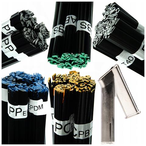 Set Di Saldatura Plastica Professionale - Ugello ""scarpa"" Y8x9, Spoi 100g Abs, Pp, Pp /epdm, Pc+pbt, Pp+t40 | Alta Qualità E Durata - Foto 1