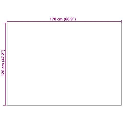 Tappeti per area HUARTE Crema 170 x 120 cm Poliestere - Foto 8