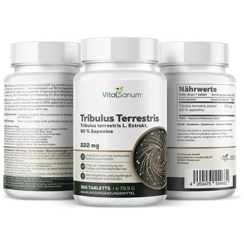 Tribulus Terrestris 222 mg 360 Compresse Integratore alimentare - Foto 1