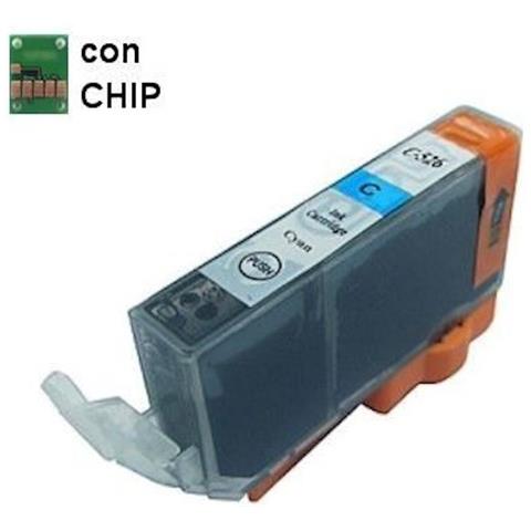 Cartuccia Compatibile Canon Cli-526c Ciano Con Chip - Foto 4