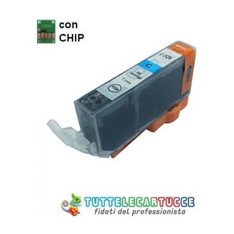 Cartuccia Compatibile Canon Cli-526c Ciano Con Chip - Foto 2
