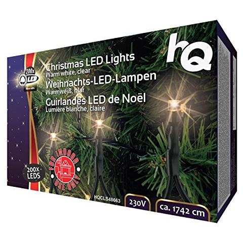 Luci Natalizie 200 Led 4w 17420mm Bianco Caldo Da Interno - Foto 1