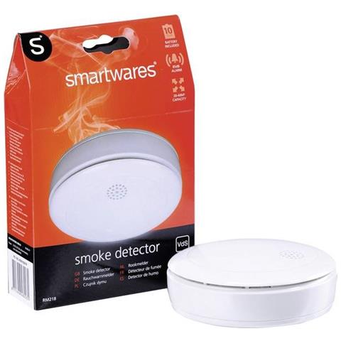 Rilevatore Di Fumo Inclusa Batteria Con 10 Anni Di Vita A Batteria - Foto 1
