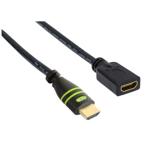 Cavo Prolunga Hdmi High Speed Con Ethernet 4k 30hz M / f 5,0 M - Foto 3