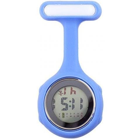 SLOWMOOSE - Orologio Da Tasca Elettrico Da Appendere Spilla Da Infermiera  Con Quadrante Con Display Digitale Da Donna [ azzurro] - ePRICE