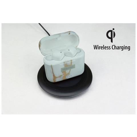 Rze-bt750epnz- Cuffie Intrauricolari Bluetooth True Wireless - Associazione Automatica - Unità Di Ricarica (qi) - Marmo - Foto 1