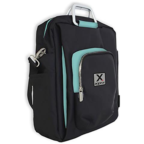 Borsa Notebook fino a 15.6" appNBST15x Colore Nero e Turchese - Foto 2
