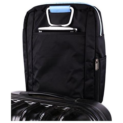 Borsa Notebook fino a 15.6" appNBST15x Colore Nero e Turchese - Foto 4