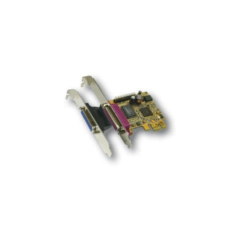2P PCI-Express Parallel card, EPP / ECP scheda di interfaccia e adattatore - Foto 1
