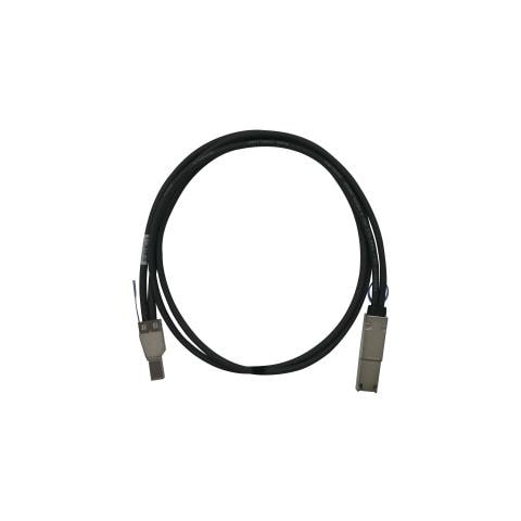 CAB-SAS05M-8644-8088, Maschio / maschio, Nero, REXP-1220U-RP, REXP-1620U-RP, SAS-12G2E, ES1640dc v2, EJ1600, Nero, Metallico, SFF-8644, SFF-8088 - Foto 1