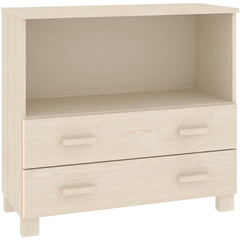 Credenza Miele 85x35x80 Cm In Legno Massello Di Pino - Foto 1