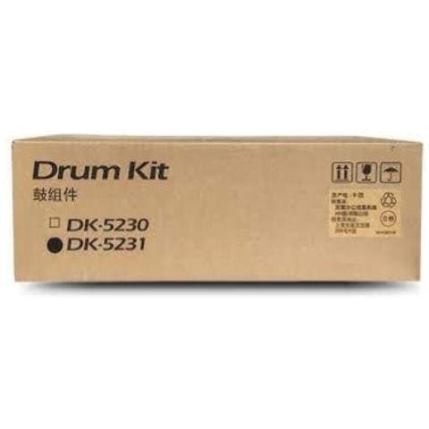DK-5231 Tamburo di Stampa Orignale Ciano / Magenta / Giallo per Ecosys M5526CDW / M5526CDN / P5026CDW Capacità 100000 Pagine - Foto 1